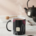 Color Morphing Mug — Pink Kiss & Heart Thermal Reveal, 11oz